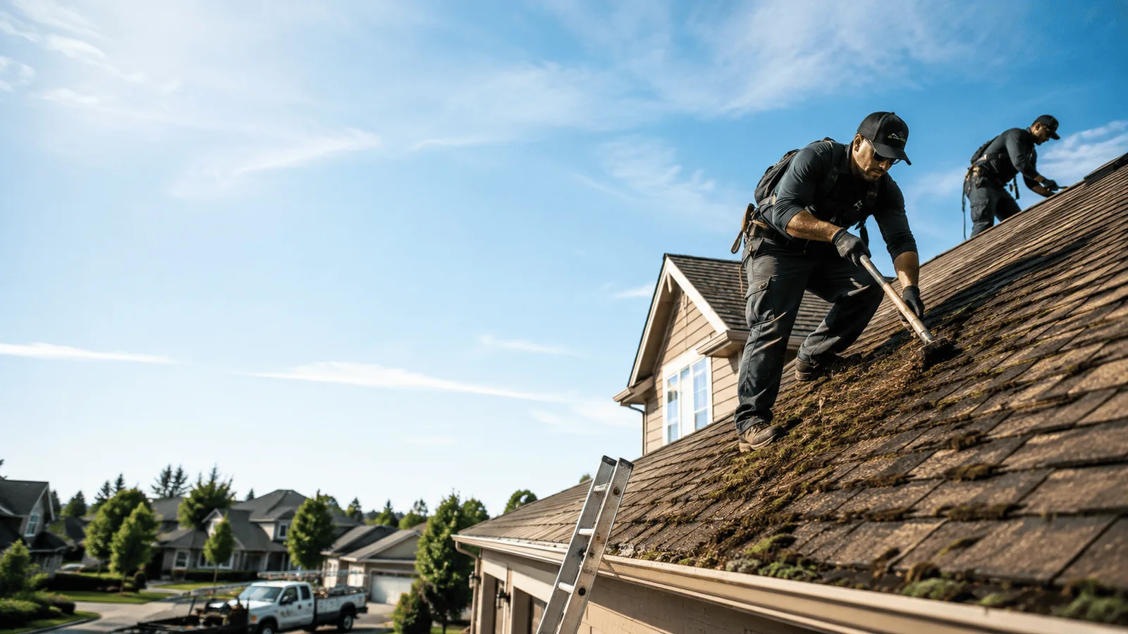 Roof Moss Removal in Topeka, IN near me